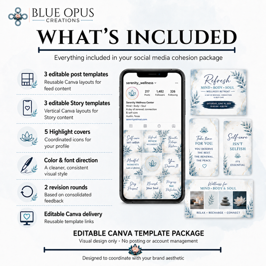 Social Media Visual Cohesion Kit