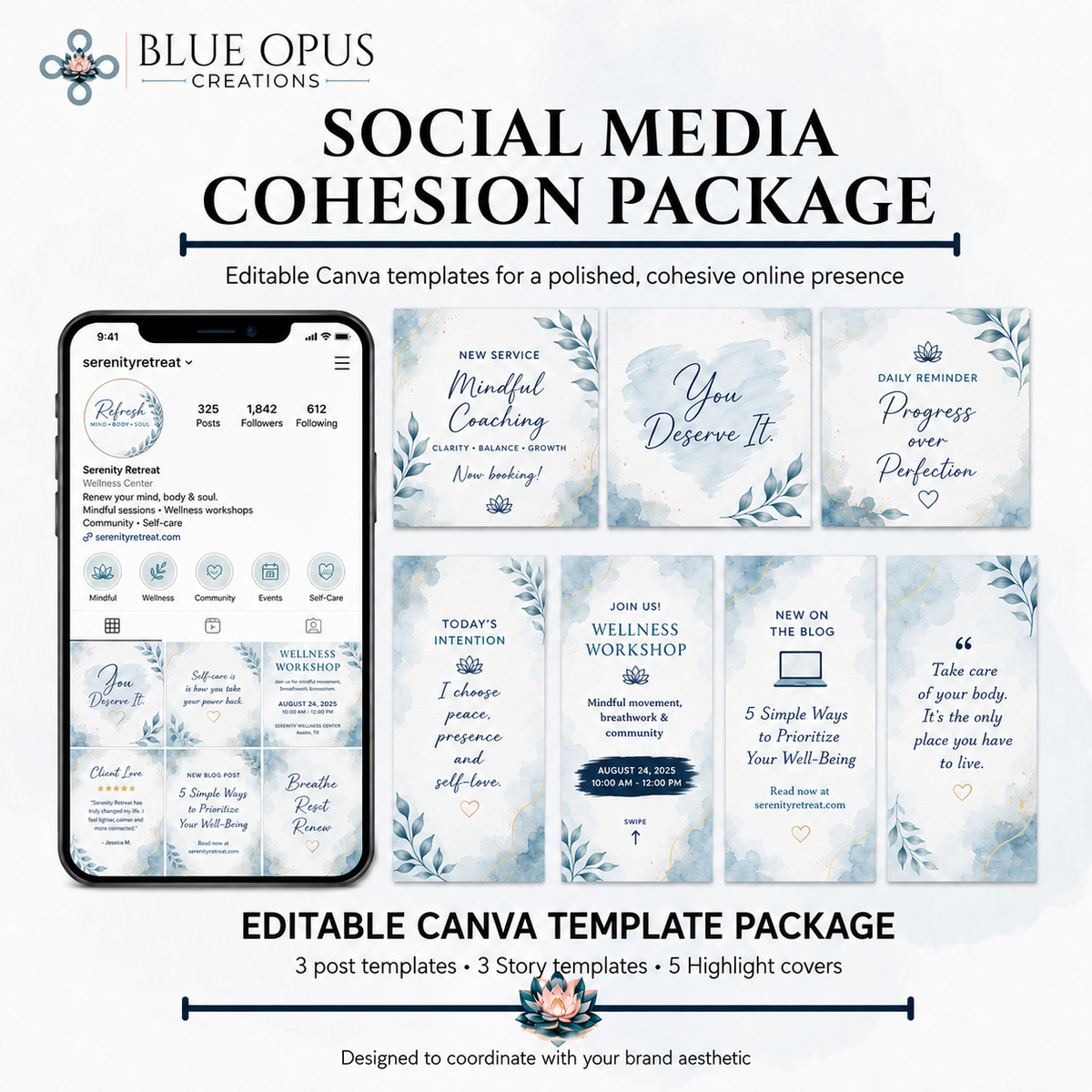 Social Media Visual Cohesion Kit