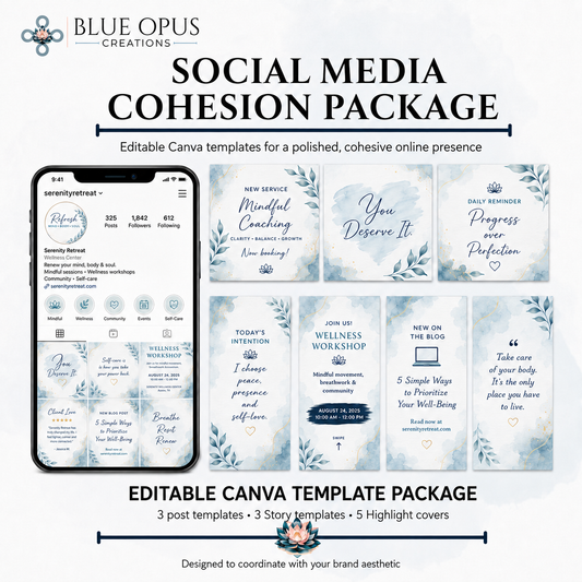 Social Media Visual Cohesion Kit