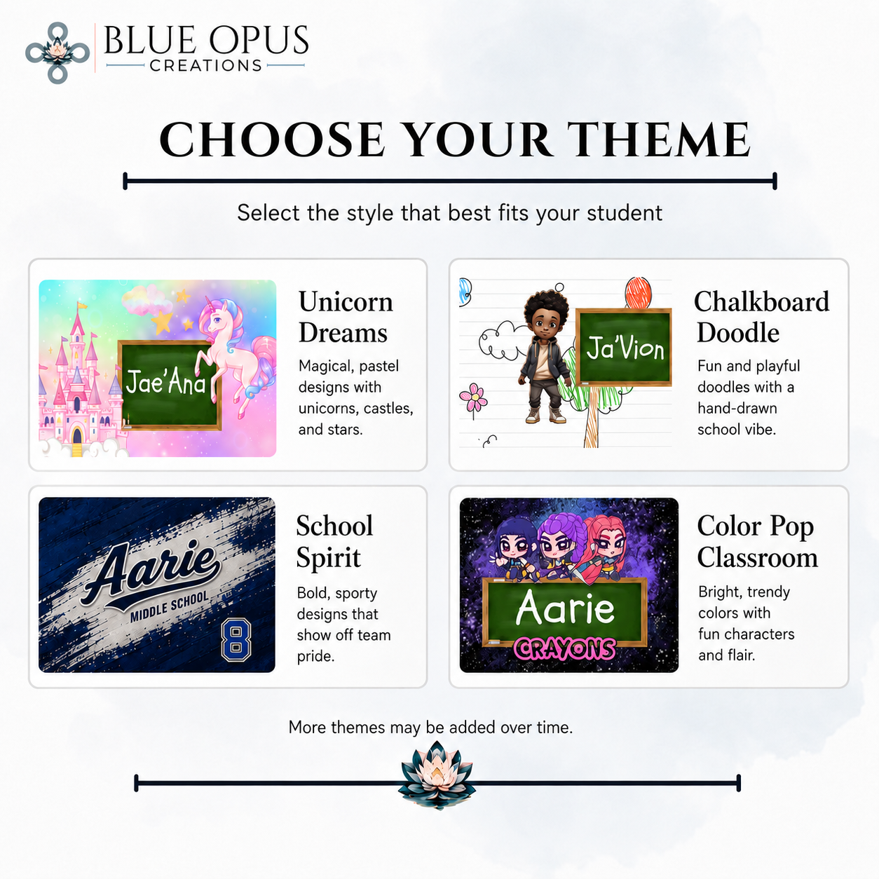 Personalized Back-to-School Supply Set