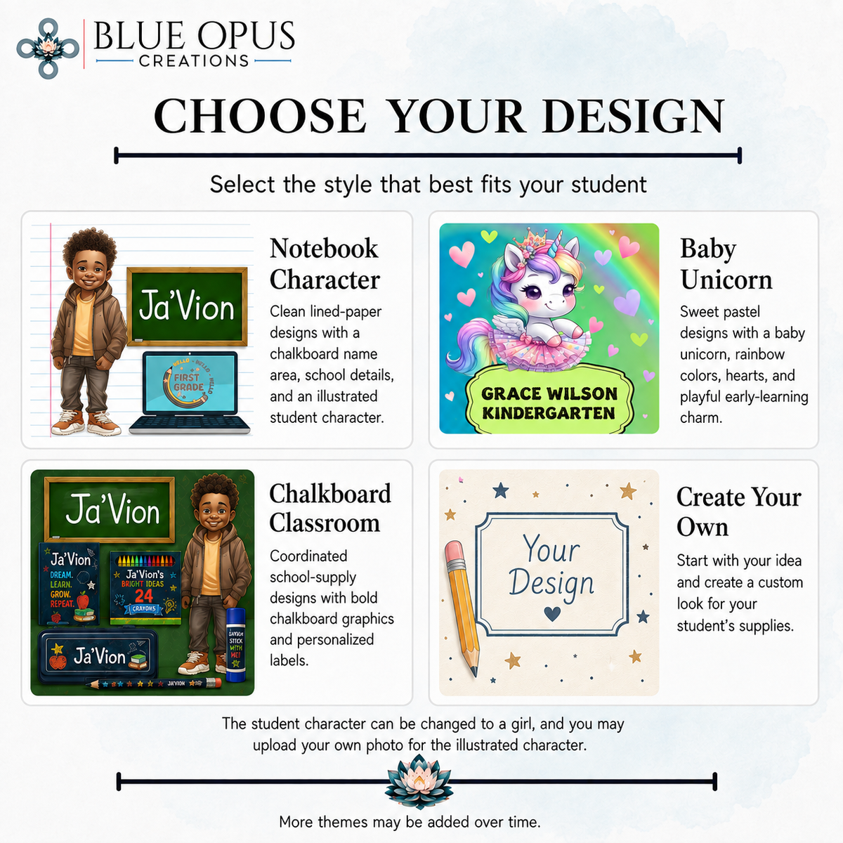 Personalized Back-to-School Supply Set