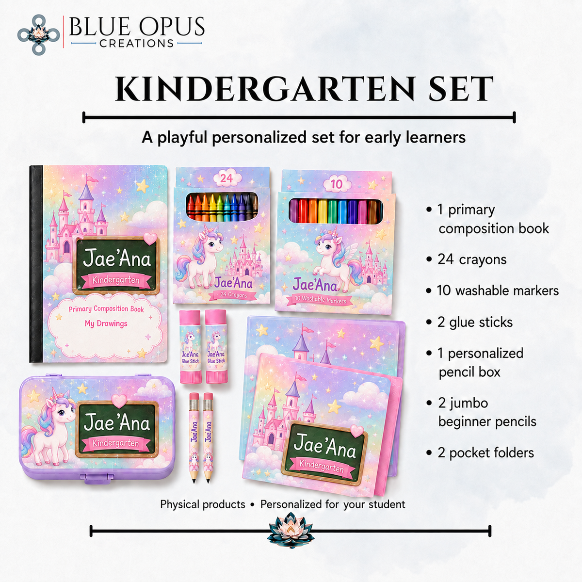 Personalized Back-to-School Supply Set