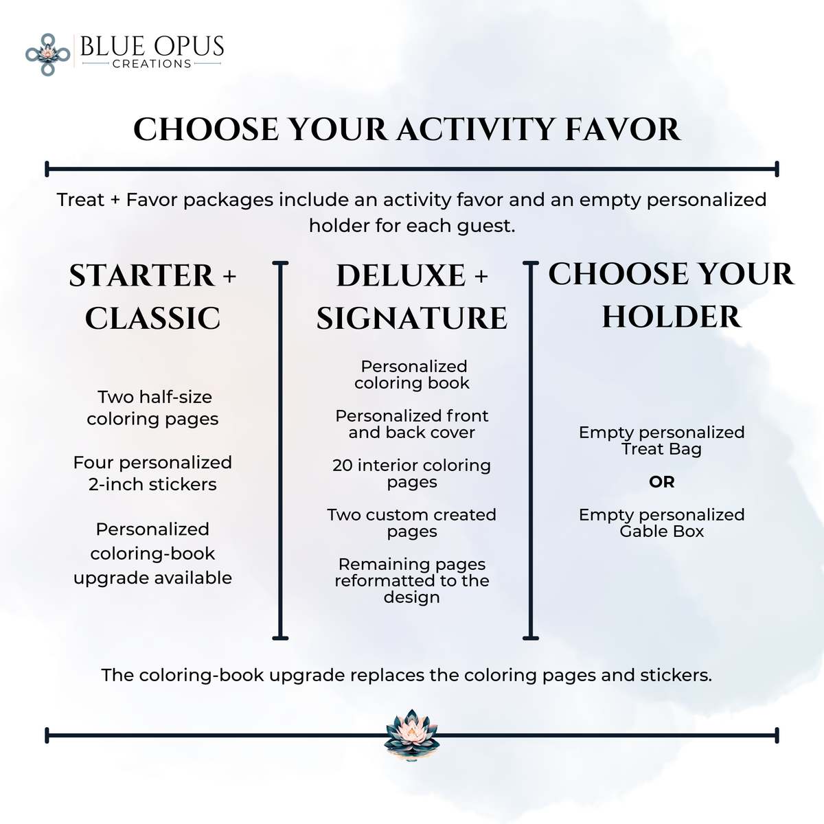 Fully Custom Event-Ready Treat & Favor Packages
