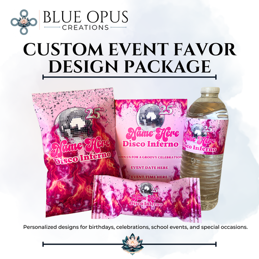 Custom Event Favor Design Package