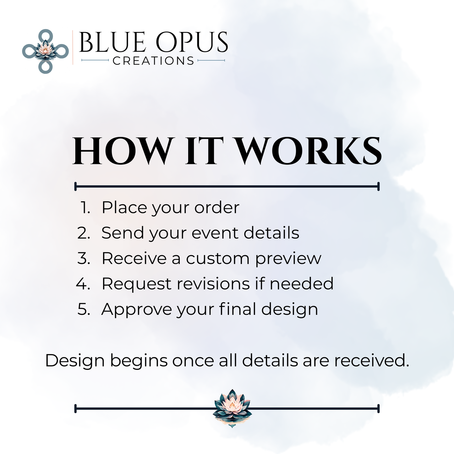 Custom Event Favor Design Package