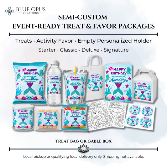 Semi-Custom Event-Ready Treat & Favor Packages