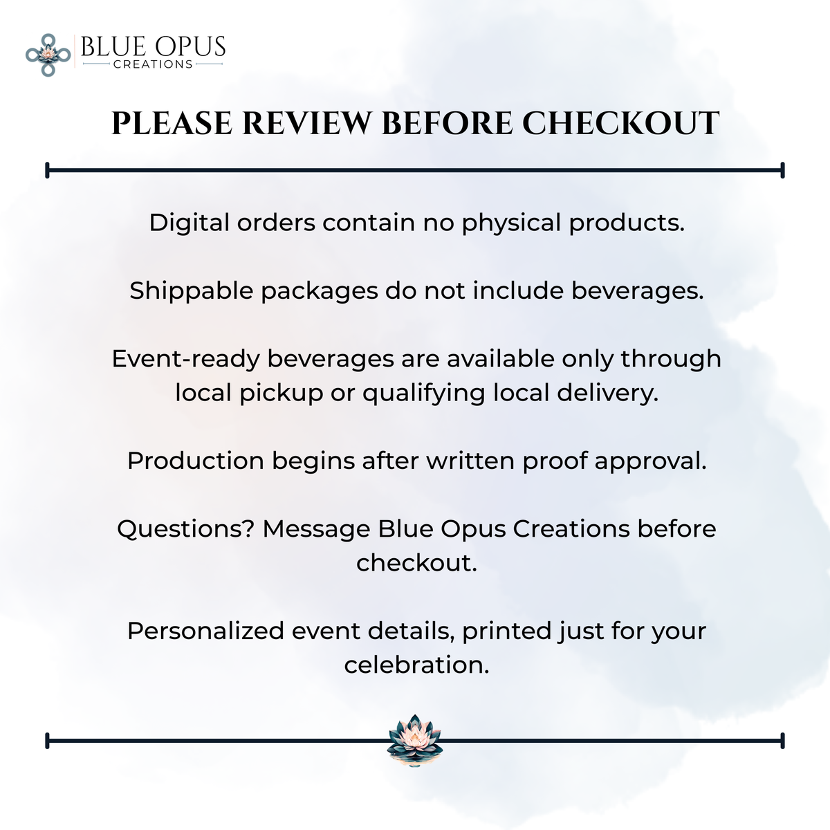 Semi-Custom Event-Ready Treat Packages